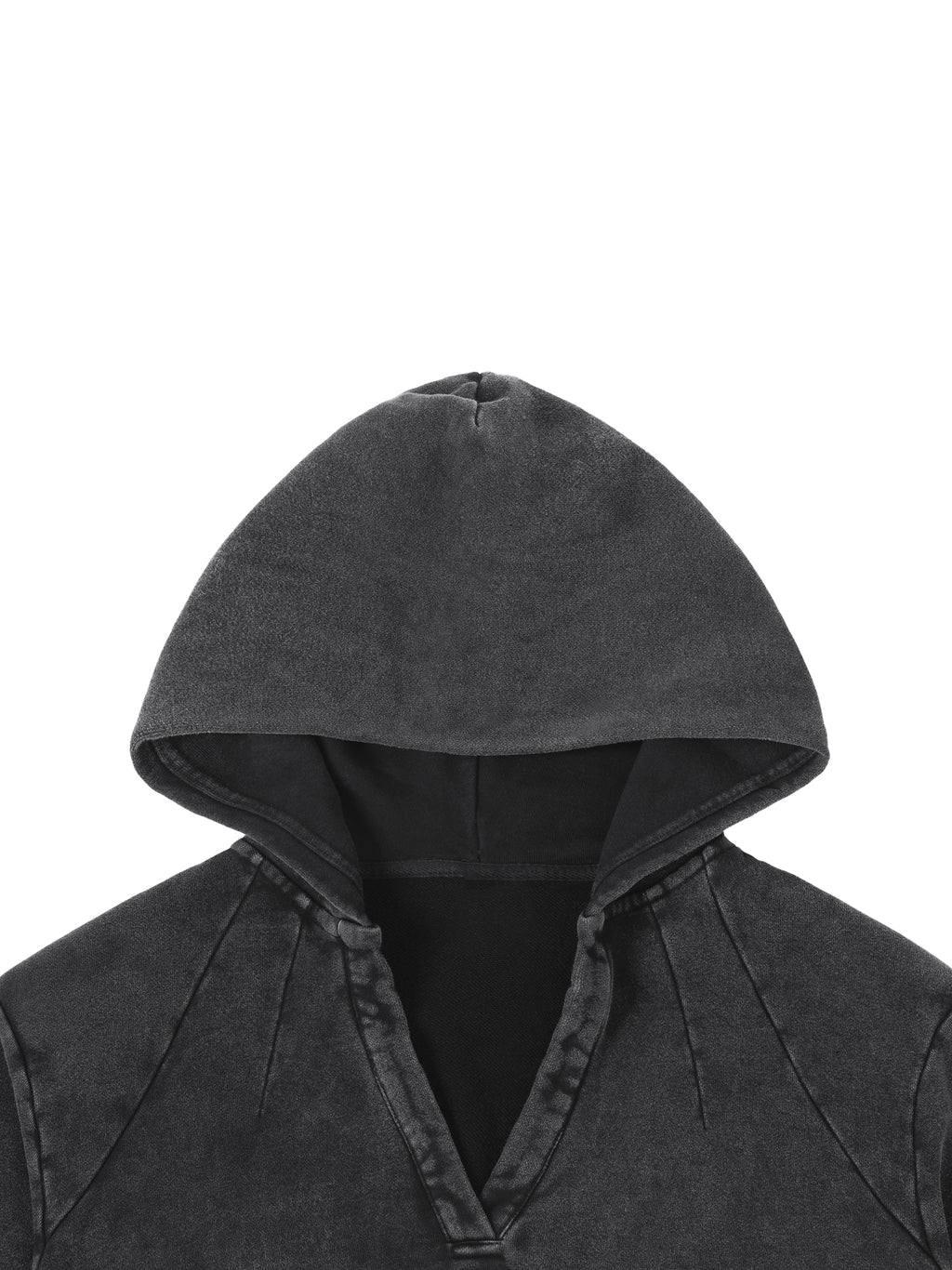 Gotycka Damska Bluza Crop | Gothic Ezoteric Tattoo Hoodie